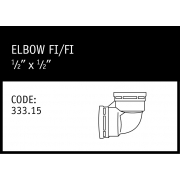 Marley Philmac Elbow FI/FI ½" x ½" - 333.15